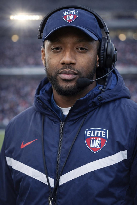 Portrait of Coach Abbey, Founder and Head Coach of Fact Football